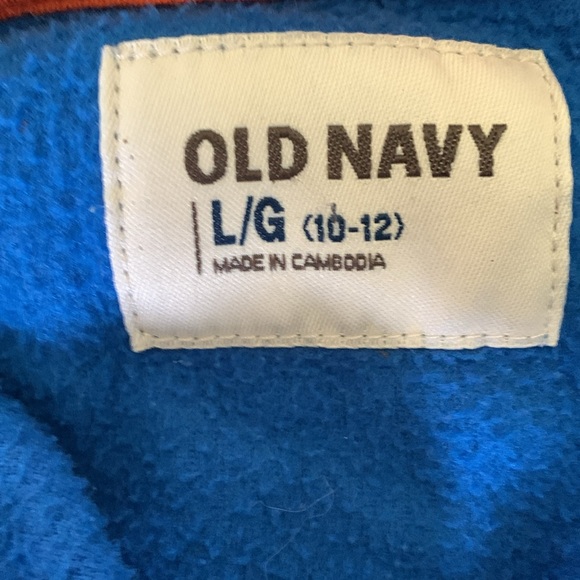 Kids Old Navy Fleece Zip Up Hoodie - Picture 5 of 8